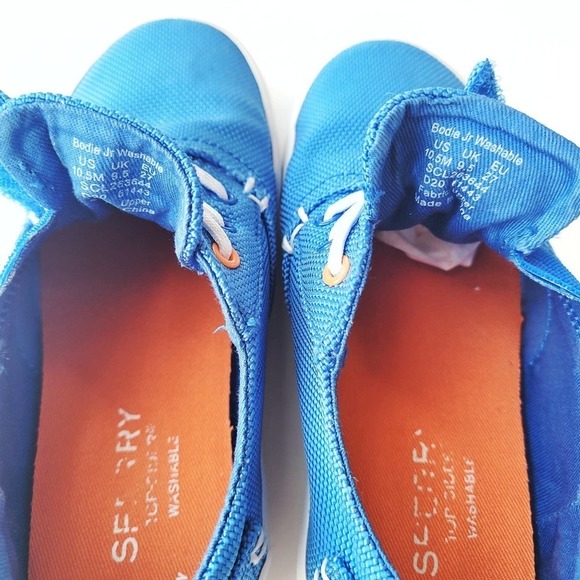 Sperry Bodie 10.5 Washable Sneaker Blue 10 Toddler - Picture 6 of 6